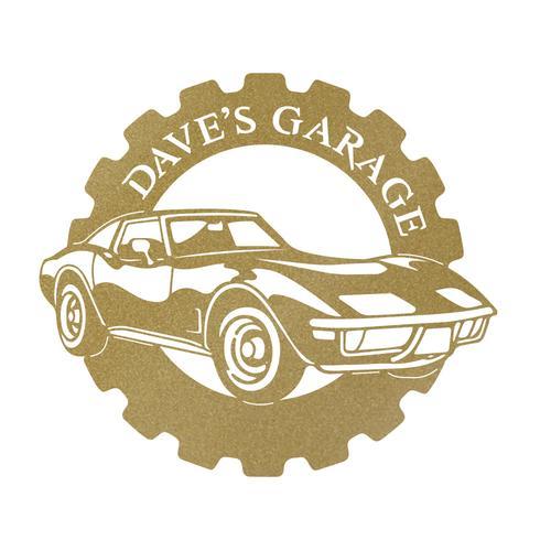 Corvette Classic Vehicle Monogram