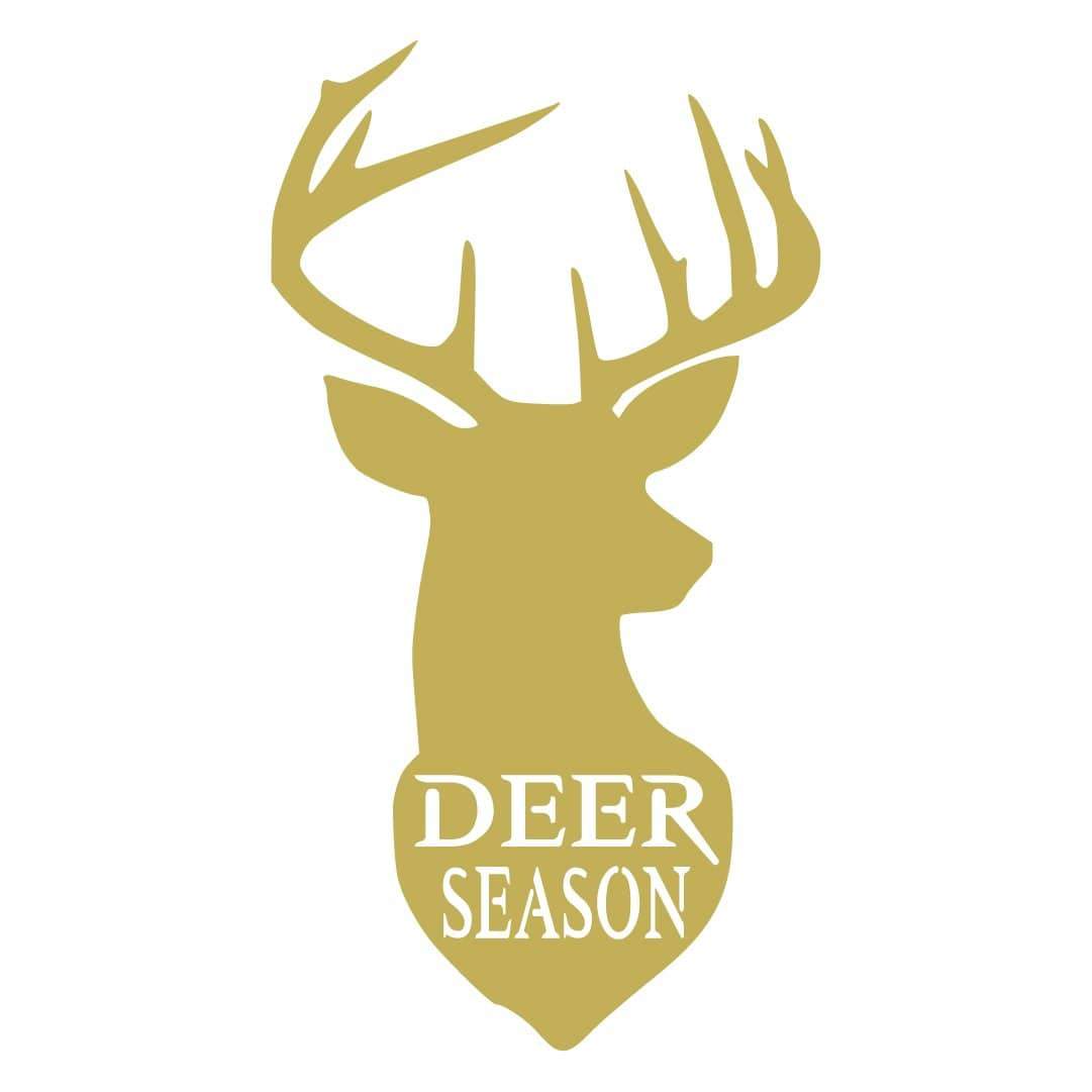 Deer Season Hunting Wall Art