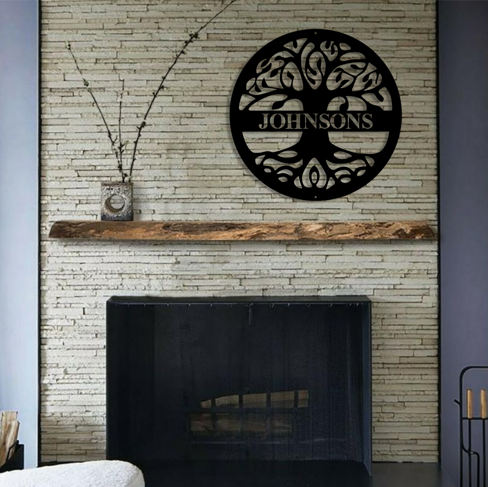 Tree of Life Custom Monogram