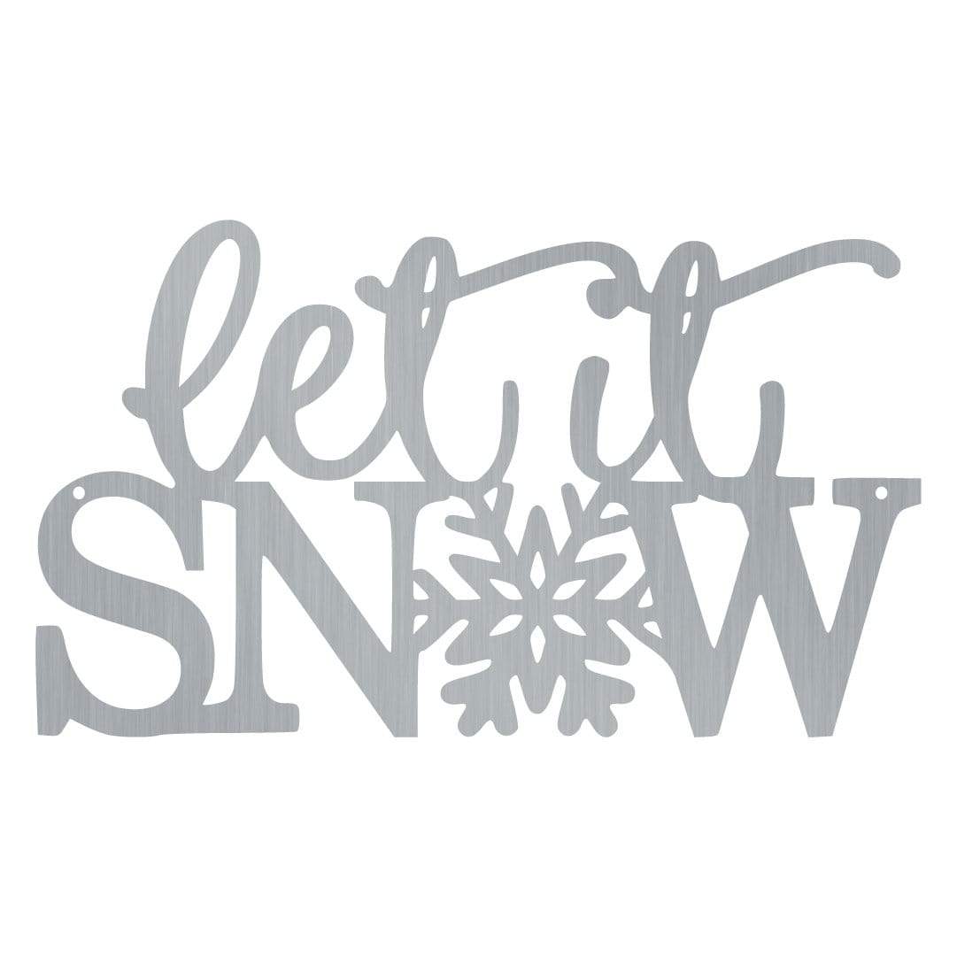 Let It Snow Wall Art
