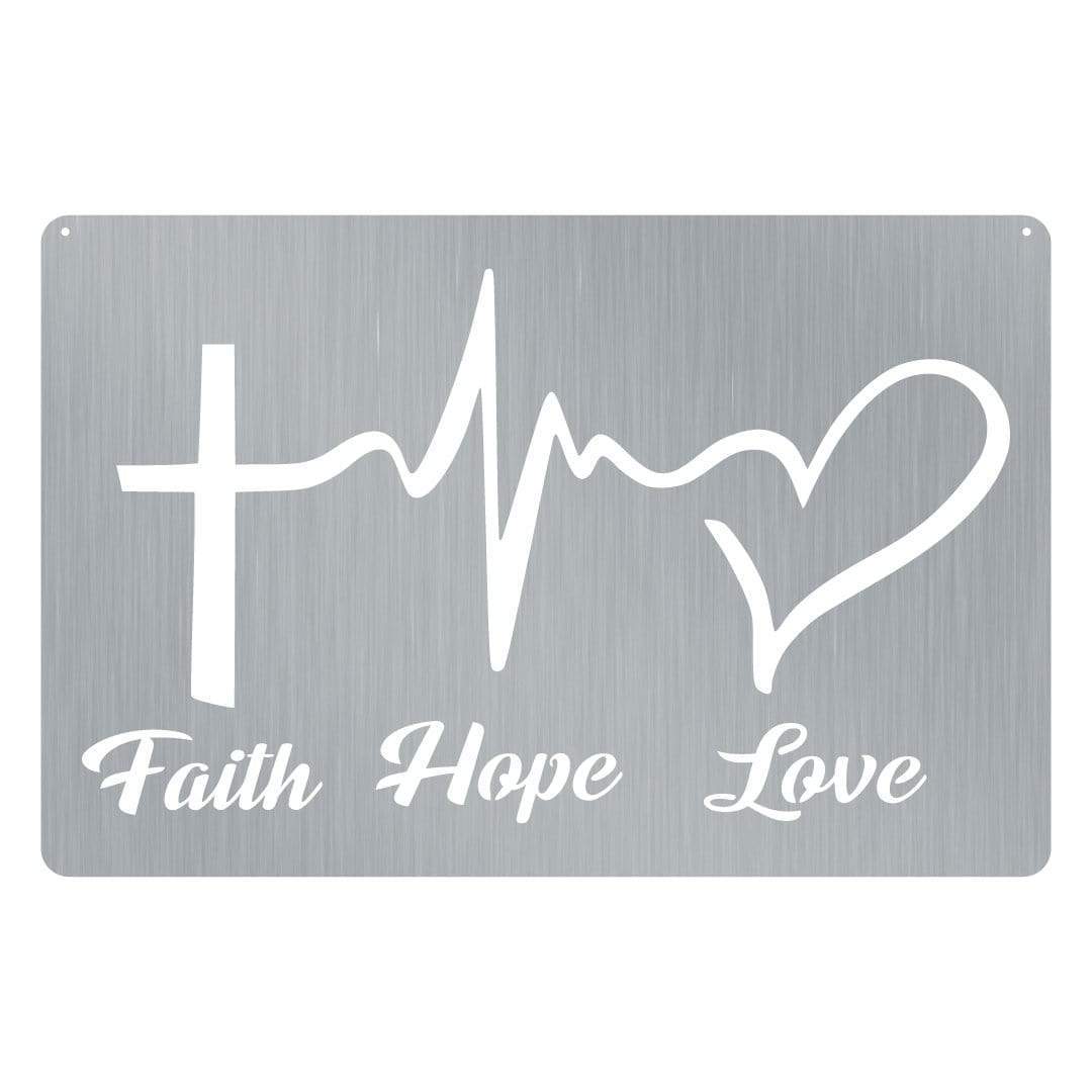 Faith Hope Love Wall Art