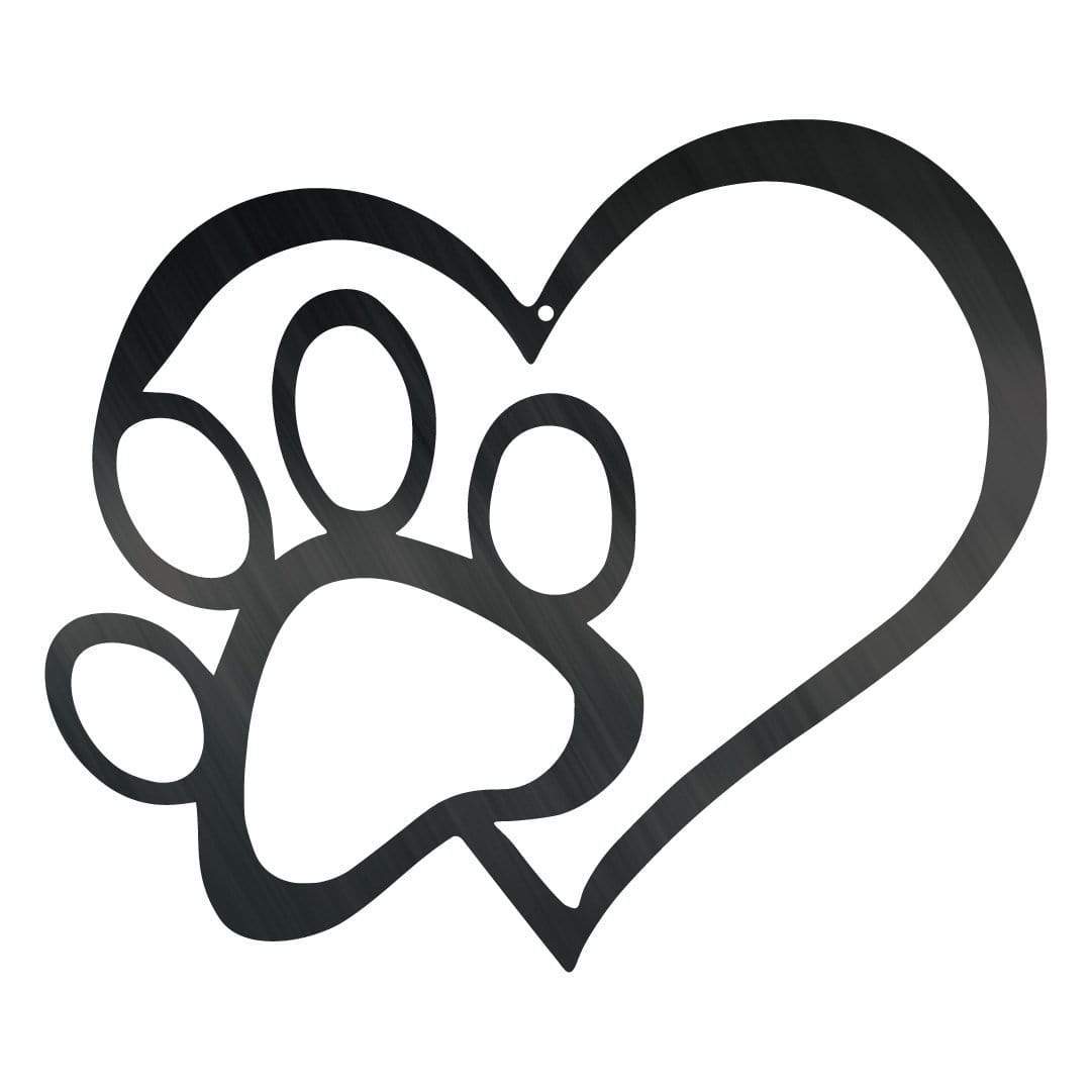 Paw &amp; Heart Dog Monogram