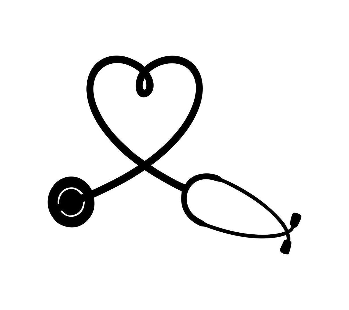 Stethoscope Heart Wall Art
